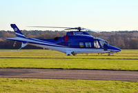 G-LCFC @ EGTF - Agusta A-109S Grand at Fairoaks. Ex HB-ZLI - by moxy