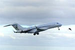 N313RF @ EGGW - 2006 Bombardier BD-700-1A10, c/n: 9194 at Luton - by Terry Fletcher