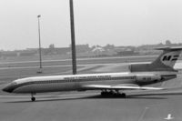 HA-LCA @ EHAM - Malev Tupolev Tu-152B-2 at Schiphol airport, the Netherlands, 1980 - by Van Propeller