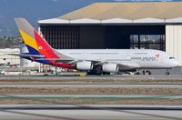 HL7625 @ KLAX - Asiana A388 - by FerryPNL