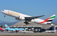 A6-EFI @ KLAX - Emirates B772F departing LAX - by FerryPNL