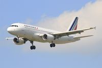 F-GKXO @ LFPG - Airbus A320-214, Short approach rwy 26L, Roissy Charles De Gaulle airport (LFPG-CDG) - by Yves-Q