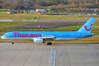 G-BYAX @ EGBB - Boeing 757-204 [28834] (ThomsonFly) Birmingham Int'l~G 12/01/2005 - by Ray Barber