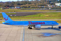 G-BYAL @ EGBB - Boeing 757-204 [25626] (ThomsonFly) Birmingham Int'l~G 18/01/2005 - by Ray Barber