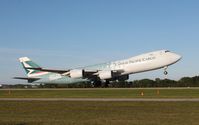 B-LJA @ KOSH - Boeing 747-800F - by Mark Pasqualino