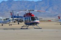 N420GA @ KIGM - Bell 407 EMS - by FerryPNL