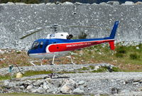ZK-HTD @ NZFJ - ZK-HTD of The Helicopter Line at Franz Josef Glacier heliport 12.11.16 - by GTF4J2M