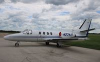 N234AT @ KGBG - Cessna 500 - by Mark Pasqualino