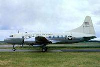 51-7899 @ EGSU - Convair 240 (VT-29B) [311] (United States Air Force) Duxford~G 28/06/1975. From a slide. - by Ray Barber