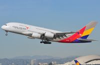 HL7626 @ KLAX - Asiana A388 heavy departing - by FerryPNL