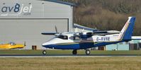 G-RVRE @ EGHH - Setting off on another survey - by John Coates