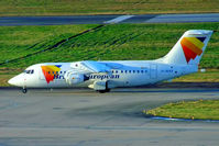 G-JEAX @ EGBB - BAe 146-200 [E2136] (British European) Birmingham Int'l~G 18/01/2005 - by Ray Barber