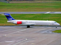 LN-RMP @ EGBB - McDonnell Douglas DC-9-87 (MD87) [53337] (SAS Scandinavian Airlines) Birmingham Int'l~G 09/02/2005 - by Ray Barber