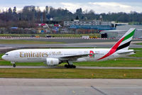 A6-EMD @ EGBB - Boeing 777-21H [27247] (Emirates Airlines) Birmingham Int'l~G 17/02/2005 - by Ray Barber