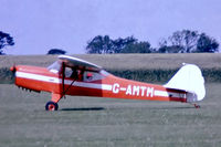 G-AMTM @ EGBG - Auster J/1 [3101] Leicester 08/07/1979. From a slide. - by Ray Barber