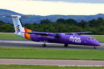 G-JEDT @ EGCC - flybe - by Chris Hall