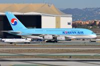HL7622 @ KLAX - Korean A388 taxying in. - by FerryPNL