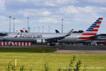 N342AN @ EGCC - American Airlines - by Chris Hall