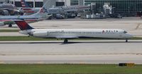 N966DL @ MIA - Delta - by Florida Metal