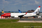 LN-NOT @ EGCC - Norwegian Air Shuttle - by Chris Hall