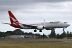 ZK-ZQF @ NZCH - QF135 from BNE - by Bill Mallinson