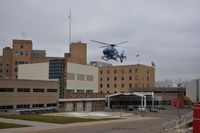 N253SA @ KBEH - N235SA Henry Ford Medical Helicopter 
Landing Lakeland Saint Joseph, Michigan - by Mark Parren  269-429-4088