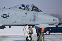 78-0611 @ KBOI - Parked on de arm pad for last minute checks. - by Gerald Howard