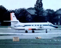 11 01 @ EGWU - Lockheed Jetstar 6 [5025] (German Air Force) RAF Northolt~G 09/09/1974. From a slide. Not the best of images - by Ray Barber