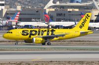 N504NK @ KLAX - Spirit A319 arrived. - by FerryPNL