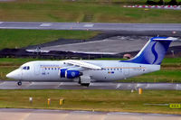 OO-DJY @ EGBB - BAe 146-RJ85 [E2302] (SN Brussels Airlines) Birmingham Int'l~G 11/02/2005 - by Ray Barber