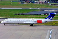 LN-RMU @ EGBB - McDonnell Douglas DC-9-87 (MD-87) [53340] (SAS Scandinavian Airlines) Birmingham Int'l~G 17/02/2005 - by Ray Barber