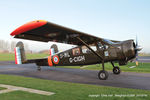 G-CIGH @ EGBR - back at Breighton after our flight to Wickenby - by Chris Hall