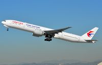 B-7343 @ KLAX - China Eastern B773 departure. - by FerryPNL