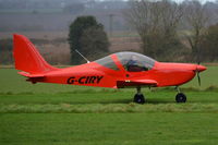 G-CIRY @ X3CX - Just landed at Northrepps. - by Graham Reeve