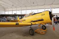 3820 @ LFXR - North American T-6 Harvard II, Preserved at Naval Aviation Museum, Rochefort-Soubise airport (LFXR) - by Yves-Q