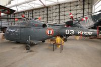 03 @ LFXR - Westland Lynx HAS.2(FN), Preserved at Naval Aviation Museum, Rochefort-Soubise airport (LFXR) - by Yves-Q