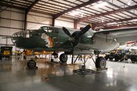 N6116X @ CNO - B-25J - by Florida Metal