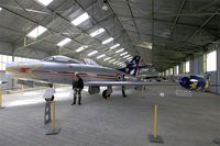 214 @ LFLQ - Dassault MD-450 Ouragan, Musée Européen de l'Aviation de Chasse at Montélimar-Ancône airfield (LFLQ) - by Yves-Q