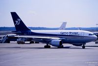 5B-DAQ @ EDDK - Airbus A310-203 - Cyprius Airways - 5B-DAQ - 05.1985 - CGN - From a slide - by Ralf Winter