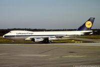 D-ABZI @ EDDK - Boeing 747-230F (SCD) - Lufthansa Cargo 'Australia' - D-ABZI - 27.10.1991 - CGN - From a slide - by Ralf Winter