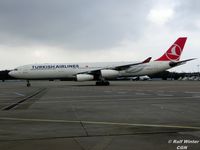 TC-JDM @ EDDK - Airbus A340-311 - THY Turkish Airlines 'Izmir' - TC-JDM - 20.03.2016 - CGN - by Ralf Winter