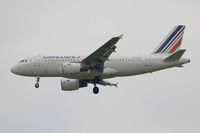 F-GRXD @ LFPG - Airbus A319-111, Short approach rwy 27R, Roissy Charles De Gaulle Airport (LFPG-CDG) - by Yves-Q