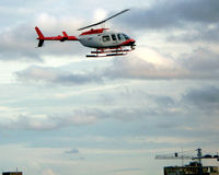 C-FTHU @ CXH - taken as landing at heliport in Vancouver harbour, adjacent to container terminal - Sept 2008 - by Neil Henry