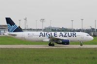 F-HBIO @ LFPO - Airbus A320-214, take off run rwy 08, Paris-Orly airport (LFPO-ORY) - by Yves-Q