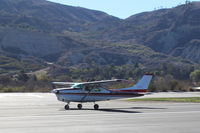 N2625S @ SZP - 1979 Cessna TR182T TURBO SKYLANE RG, Lycoming IO-540-L3C5D 235 Hp, landing roll Rwy 04 - by Doug Robertson