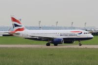 G-EUPW @ LFPO - Airbus A319-131, Take off run rwy 08, Paris-Orly Airport (LFPO-ORY) - by Yves-Q