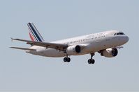 F-HBNA @ LFBD - Airbus A320-214, Short approach rwy 05, Bordeaux Mérignac airport (LFBD-BOD) - by Yves-Q