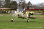 G-AJJS @ X4NC - at the Brass Monkey fly in, North Coates - by Chris Hall