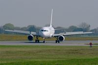 F-GUGN @ LFRB - Airbus A318-111, U-turn rwy 07R, Brest-Bretagne airport (LFRB-BES) - by Yves-Q