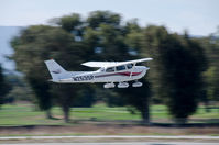 N253SP @ KPAO - N253SP takeoff at Palo Alto airport - by Wilmer